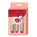 3 Color Lipstick Set